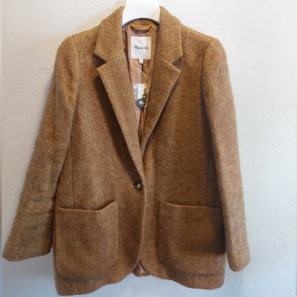 Madewell bouclé Larsen Blazer